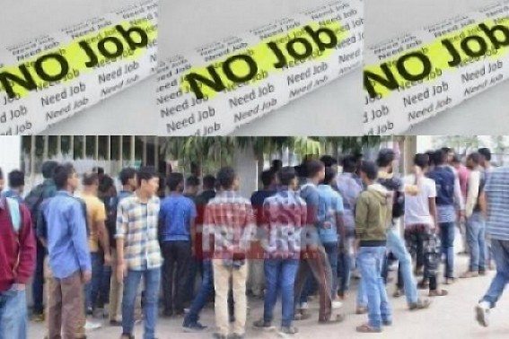 Jobless youths' numbers taking larger shape in Tripura