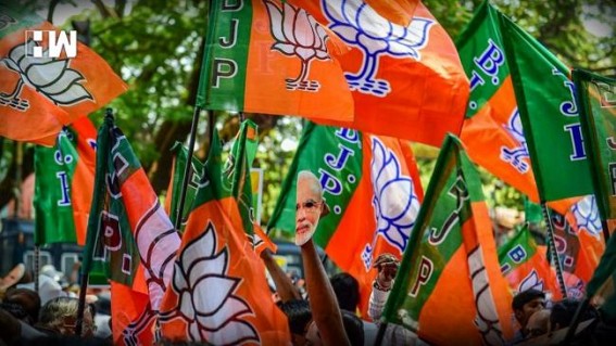Govt quarter converted into BJP party office 