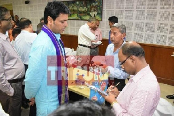 CM Biplab Deb sidelined corrupt OSD Dilip Roy, transferred to Narsingarh KTDS Police Academy 