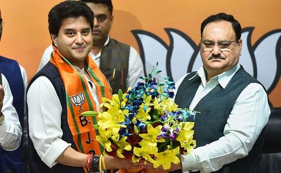 BJP releases list of 11 RS aspirants, Scindia fielded from MP