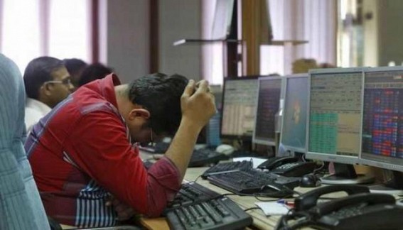 All In Red: Sensex tanks 2,700 points, Nifty below 9,200