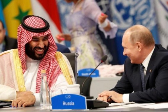 Saudi Crown Prince, Putin review efforts to stabilize energy market