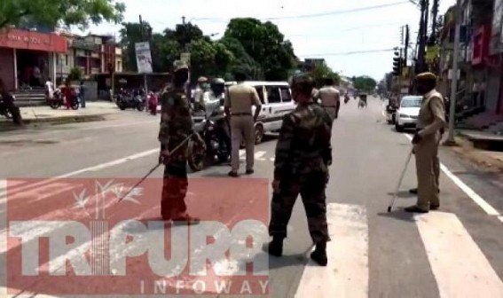 2.0 Lockdown Day-6 observed tightly in Tripura