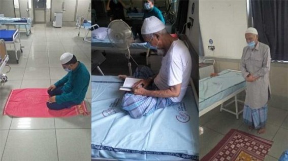 Covid-19 patients in Hyderabad hospital observe Ramadan fast