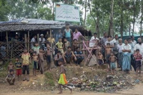 B'desh ferries more Rohingya refugees to remote island