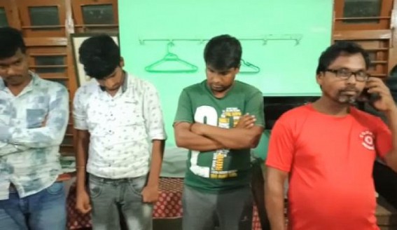 Police busted gambling gathering, 5 arrested : Around 15 escaped