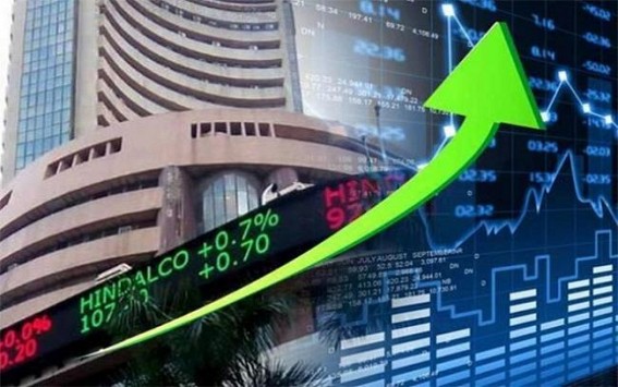 Sensex up 400 points, Nifty above 9,400