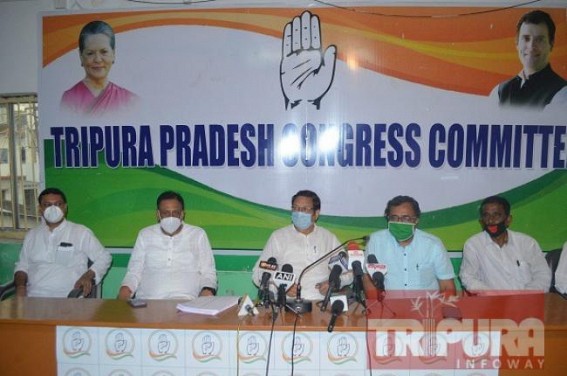 â€˜JUMLA, Scandals going on in Tripura in the name of COVID-19 Health Cares, Financial Helpsâ€™,  alleged Tripura Congress President 