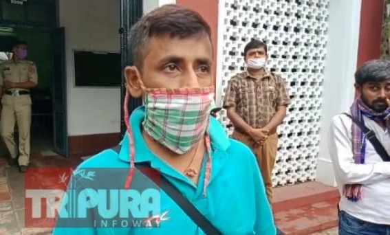 Journalist was attacked by Yogi-Sena in Agartala