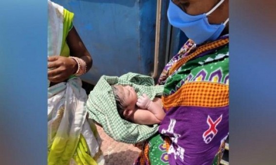 Another woman delivers baby inside Shramik train in Odisha