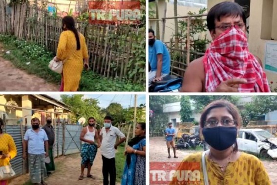 Bengaluru, Shilchar returnee Home Quarantined persons were attacked by Locals in Amtali (Agartala) in force to leave quarter 