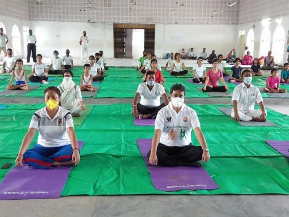 Tripura Observed 'International Yoga Day'
