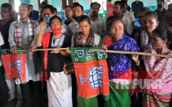 29 families joined BJP in Teliamura