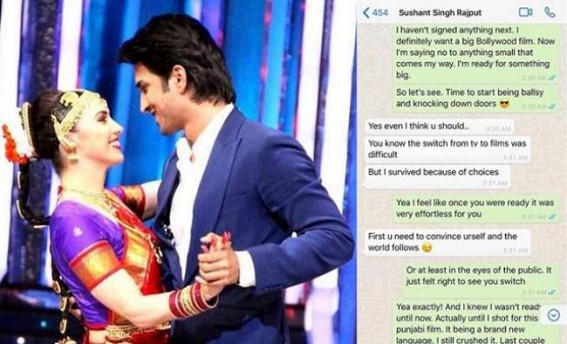 Lauren Gottlieb shares old chat with Sushant Singh Rajput