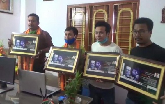 Song launched in Tripura on â€˜United Fight against COVID-19'