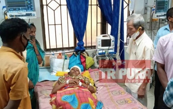 Gandachera IPFT worker murder : NC Debbarma met deceasedâ€™s injured wife in GB hospital