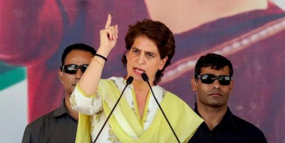 UP govt trying to cover up massive unemployment through ads: Priyanka