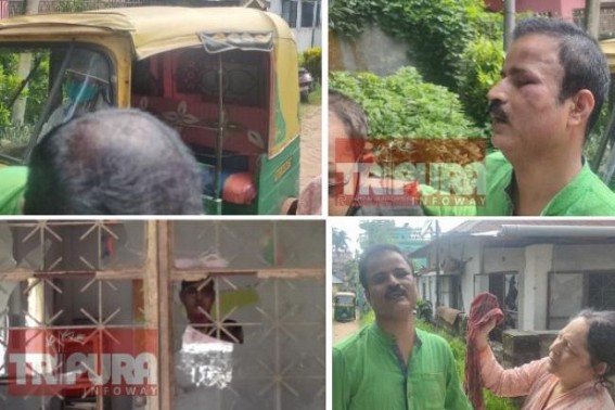 Organized violence against Political Opponents skyrocket in Tripura,  BJPâ€™s resigned leader was brutally beaten up by miscreants at own home : Tripuraâ€™s Law & Order under serious question, Criminals rule the roost