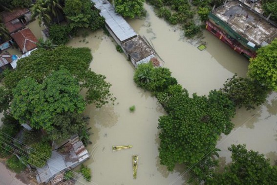 Half of B'desh affected by devastating floods, 119 dead