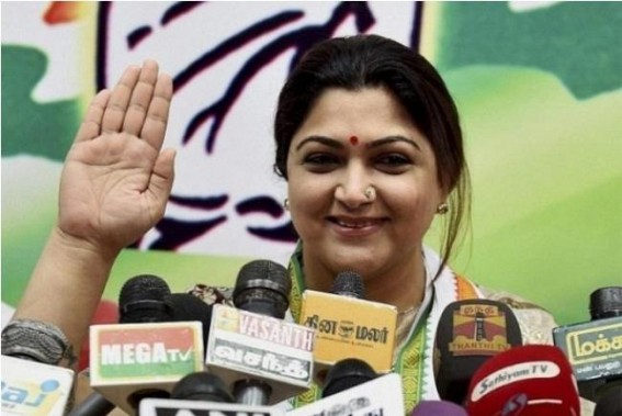Khushbu denies move to BJP, says views on NEP personal