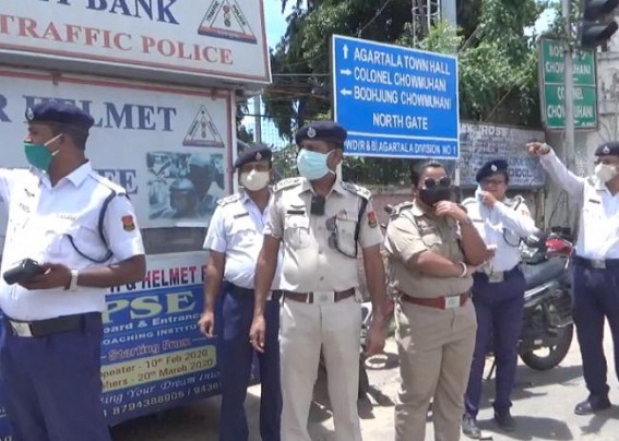 E-Challan Machines brought under â€˜usesâ€™ by Traffic Dept in Tripura