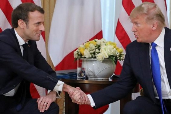 Trump, Macron agree to send immediate aid to Lebanon