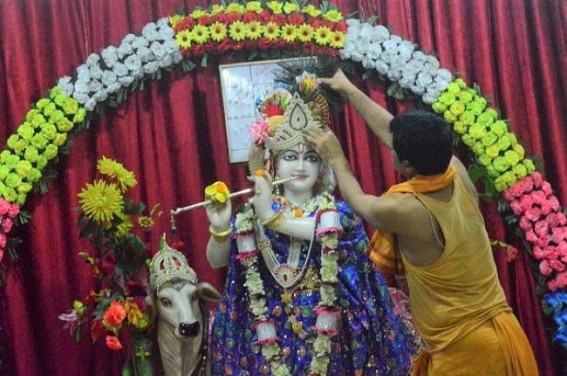 Tripura celebrates Janmastami