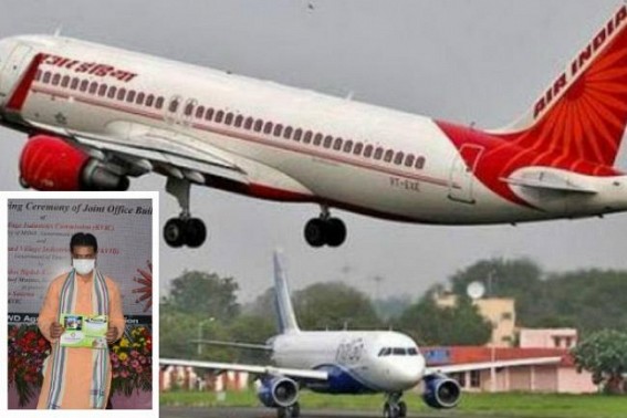 Biplab Deb hyped Agartala MBB Airport as second busiest Airport in Northeast as â€˜Hira-Plusâ€™ model, but it was the 'same' under previous Govt too !
