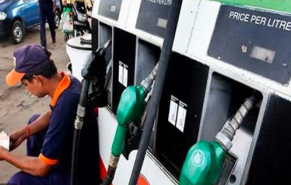 Petrol Price hits Rs. 82.93 in Tripura, Diesel Rs. 76.90 in Tripura : Opposition seeks Govt to withdraw hiked Taxes