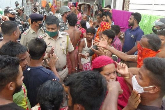 'RSS will beat us and police will be the silent spectators,  where is the law and order in the country?', public asked after brutal attack on locals in Abhaynagar