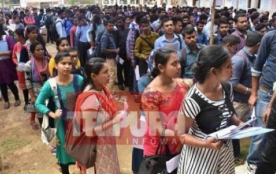 Unemployment hits Tripura