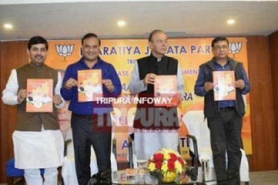 Why no Case against Political Leaders for Lies in Tripura's Vision Document ? 