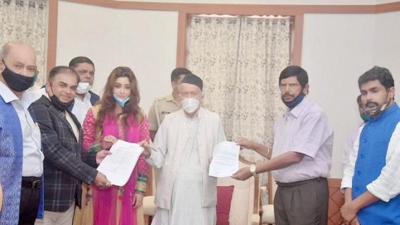 Payal Ghosh meets Maharashtra governor seeking Y category security