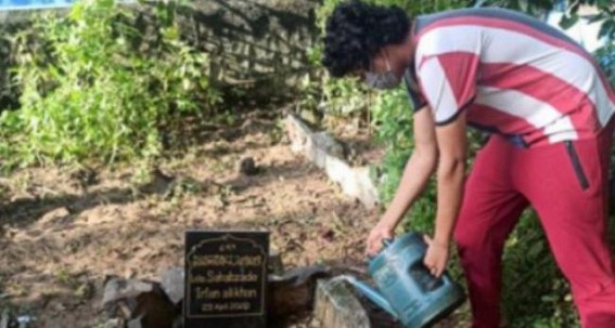 Irrfan's son Babil shares pictures of late actor's grave