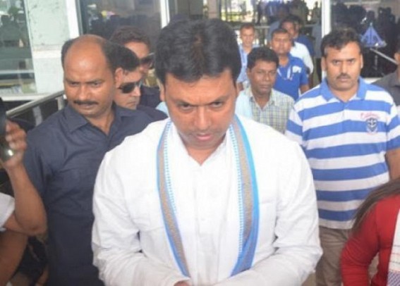 Tripura Political Crisis : 'Biplab Hatao' mission of rebelling MLAs may Unseat Biplab Deb from CM Post