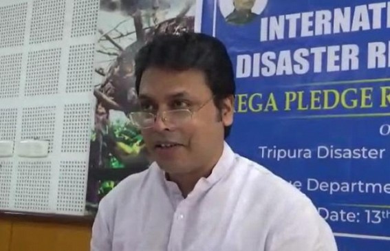 Disaster Management Day 2020 : CM Biplab Deb sought funding from NDME