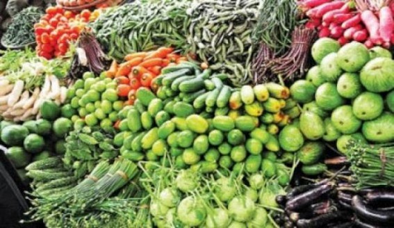 High Price of vegetables hits common men's lives across Tripura 