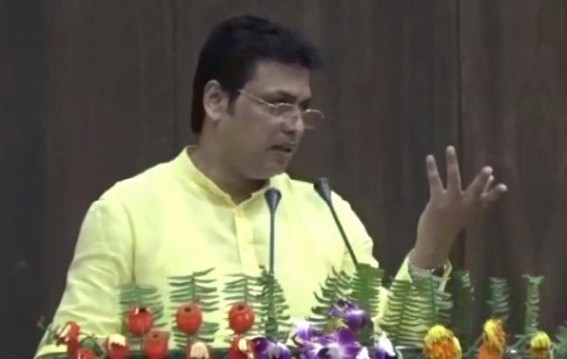 'Tripura's per capita income increased, but I am not satisfied yet': CM Biplab Deb