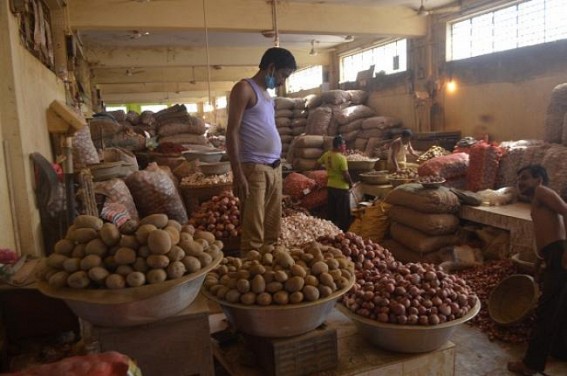 High Onion prices in Agartala markets 