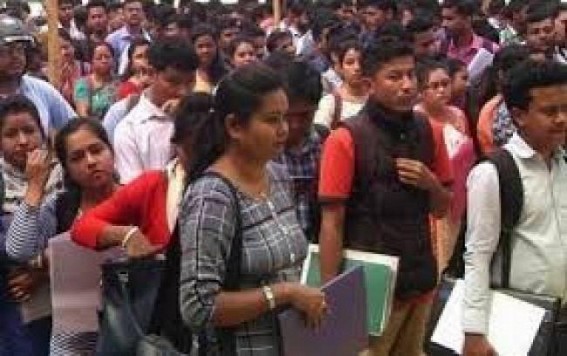 Unemployment, Downed Economy hit Tripura : State carries top position in Unemployment Rate in Northeast Zone 
