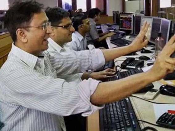 Markets end at fresh high, Sensex closes above 44K for first time