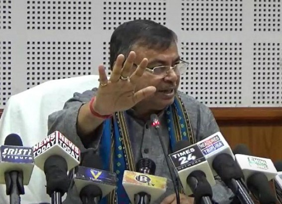 'Newspapers can not publish the exact reports because it's technically backward than Electronic Media' : Claims Tripura Education Minister after State Newspapers started Bold Publications, Exposing Corruptions 