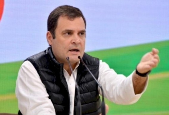 Rahul takes a dig at Modi, says it's time to talk about farmers