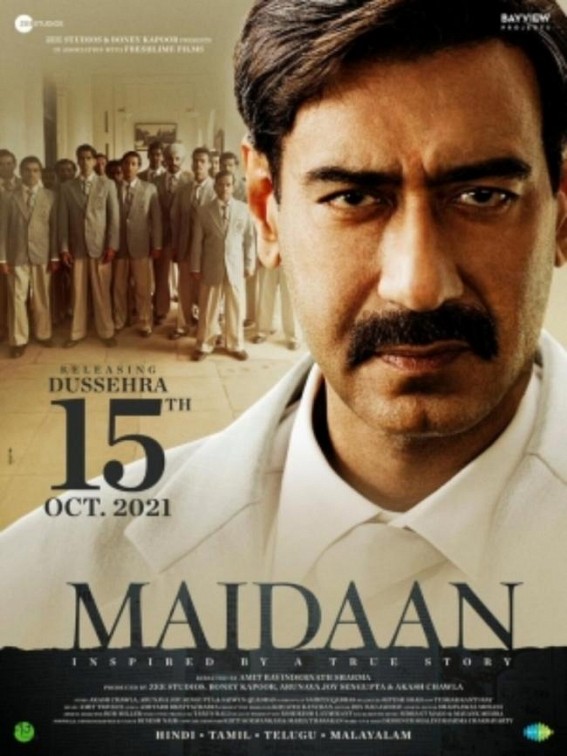 Ajay Devgn-starrer 'Maidaan' to release on Dussehra 2021 in theatres