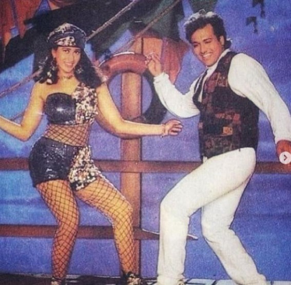Karisma Kapoor recalls her first dance number with Govinda