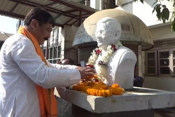Tripura's BJP Rebel MLAs observed 'Good Governance Day' on Vajpayee's Birth Anniversary : Inaugurated Vajpayee's Statue in Cancer Hospital amid Biplab Deb Govt filed FIR against Rebel MLA Sudip Barman, arrested 3 Decorators over this Statue InstallationÂ 