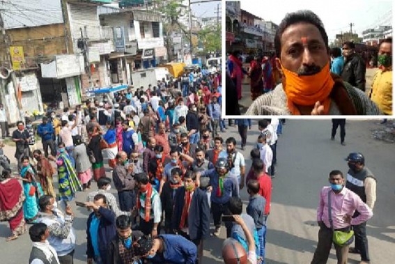 'If Tripura Govt continues its Silence, our Protest will become Undemocratic' : Said 10323 JMC