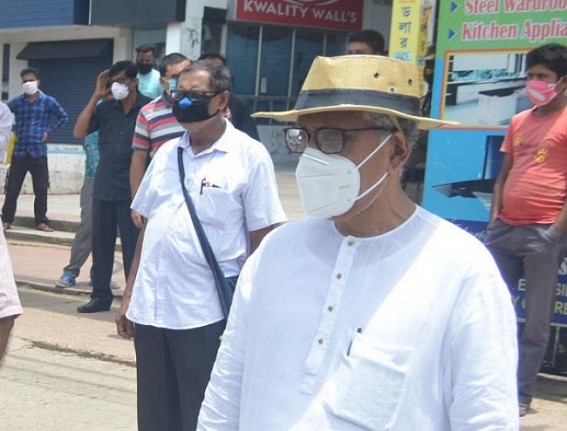 Ex-CM hits BJP Govt for unhygienic COVID care centres in Tripura 