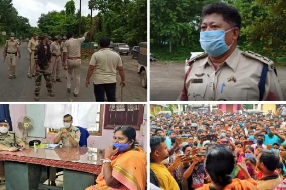 TIWN Editor appreciates Bishalgarh Police for upholding Law and Order amid  BJP, Congress Political Clashes : Lathi charge was necessitated to control BJPâ€™s hooligans