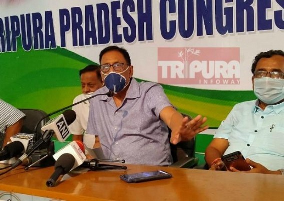 BJP attacked Tripura Congress President at Hrishyamukh, whole night BJPâ€™s bike-gangs horrifying attacks alleged, many injured : Congress President calls CM â€˜Liarâ€™
